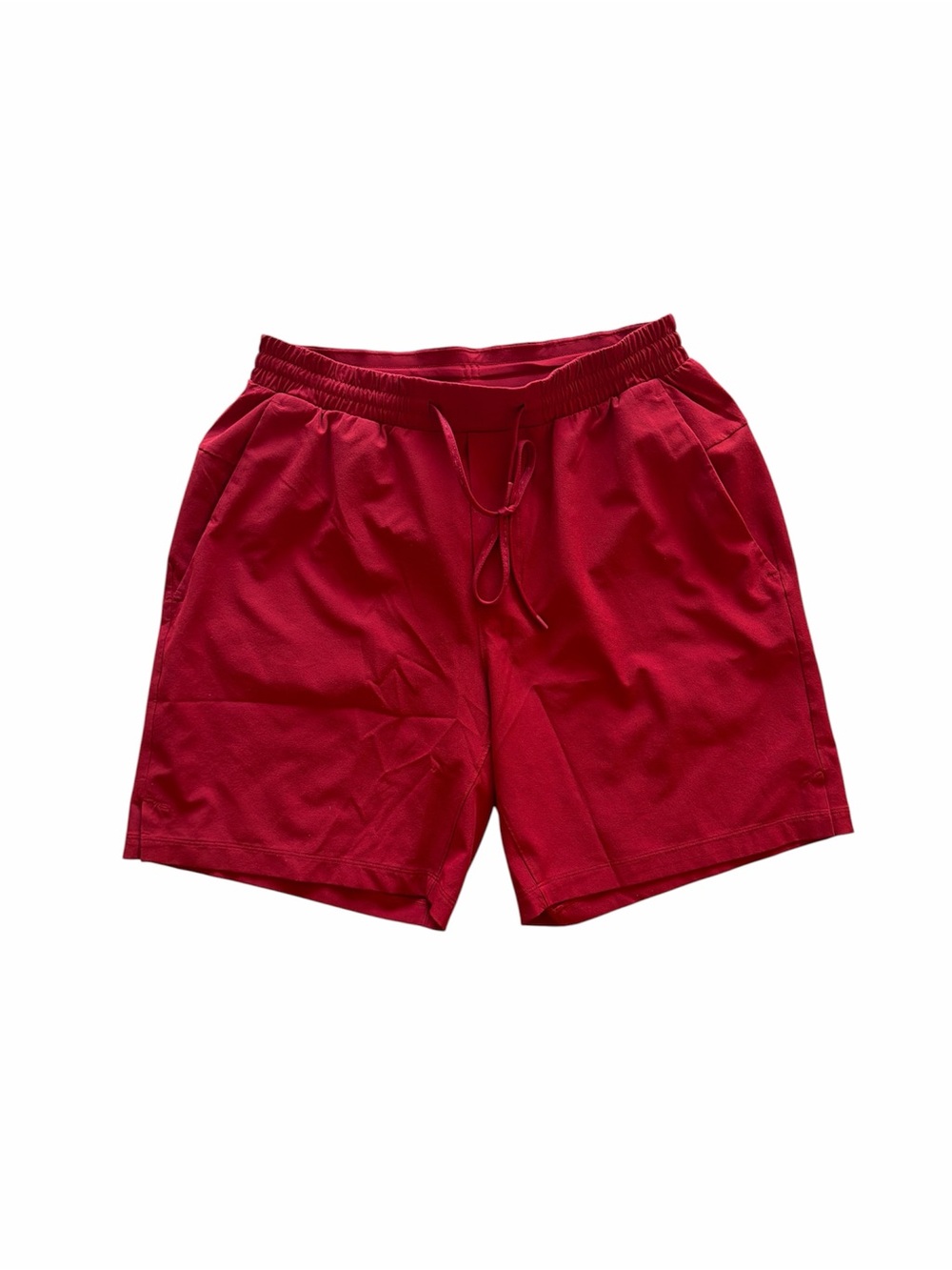 Lululemon Pace Breaker Shorts Men’s Medium Red Training Gym Athletic Shorts